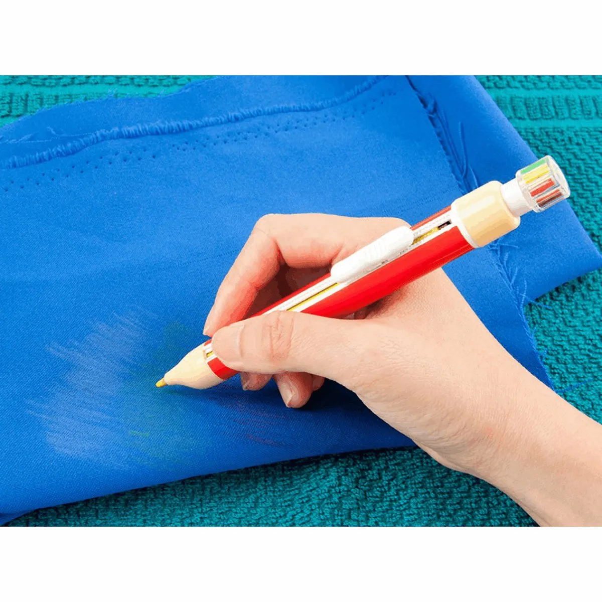 Sew Easy Fabric Marker Pencil: Retractable: Wash-Out: 6 Colour *