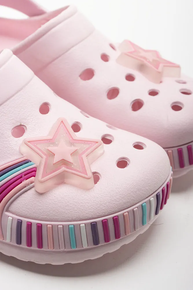 Shooting Star Clog  Pink