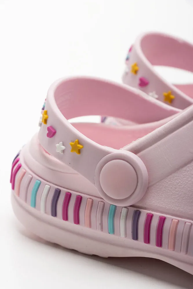 Shooting Star Clog  Pink