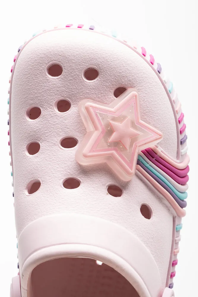 Shooting Star Clog  Pink