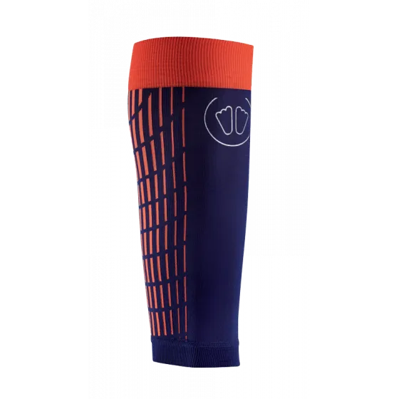 Sidas Ultra Light Calf Compression Sleeve Blue & Orange