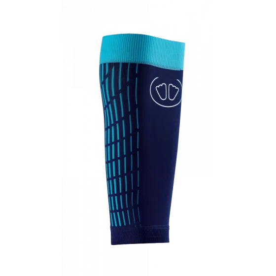 Sidas Ultra Light Calf Compression Sleeve Blue & Turquoise