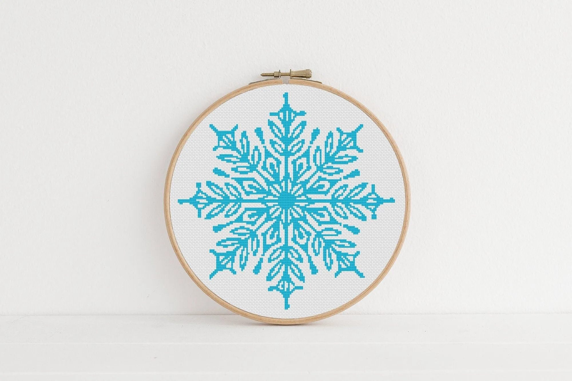 Snowflake Cross Stitch Pattern #664