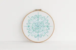 Snowflake Cross Stitch Pattern #977