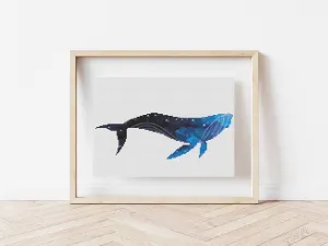 Star Whale Cross Stitch Pattern #612