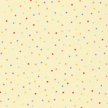 Sweet Tooth by Robert Kaufman Fabrics STARS/VANILLA