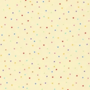Sweet Tooth by Robert Kaufman Fabrics STARS/VANILLA