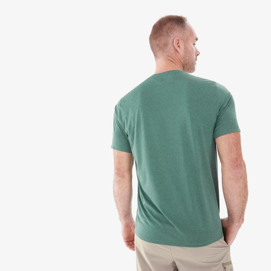 T-shirt de randonnée manches courtes - MH500 - homme