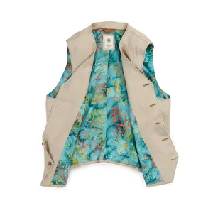 Take It Easy Linen Vest - Tall