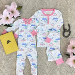 TBBC - Sara Janes Sweet Dream Set Derby Day Darling/Hamptons Hot Pink