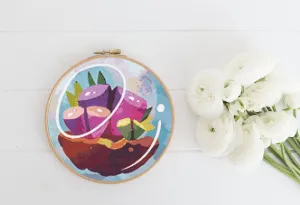 Terrarium Cross Stitch Pattern #468
