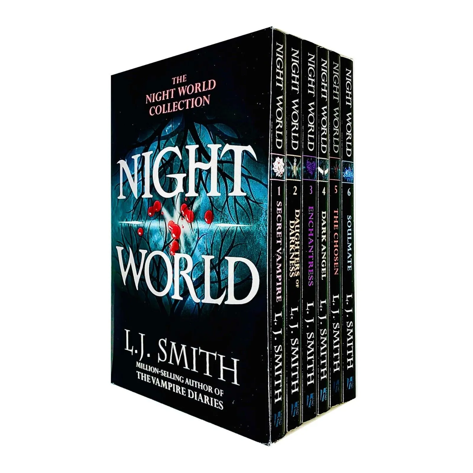 The Night World Series Books 1 -6 Collection Box Set (Secret Vampire, Daughters Of Darkness)