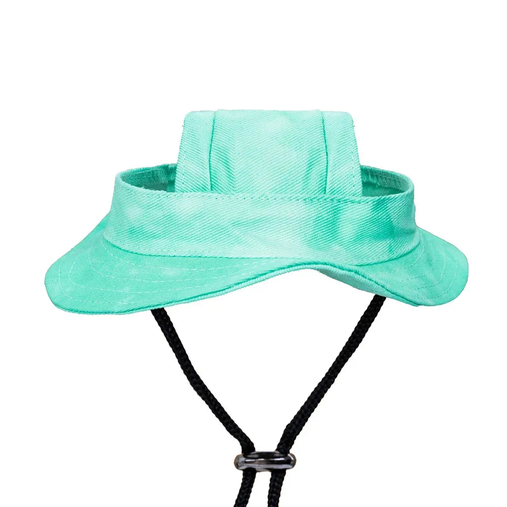 Tie-Dyed Dog Baseball Cap with Ear Holes