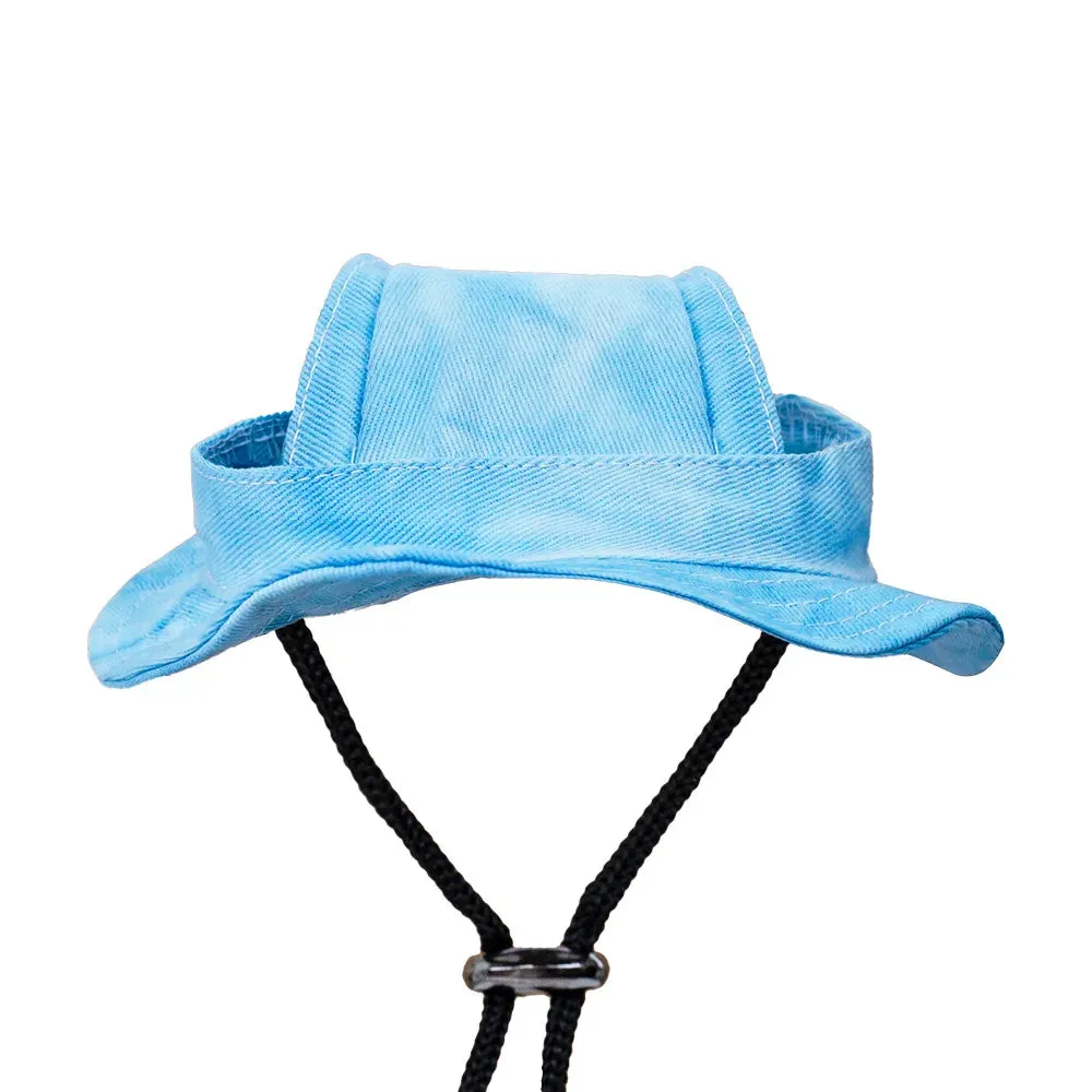 Tie-Dyed Dog Baseball Cap with Ear Holes