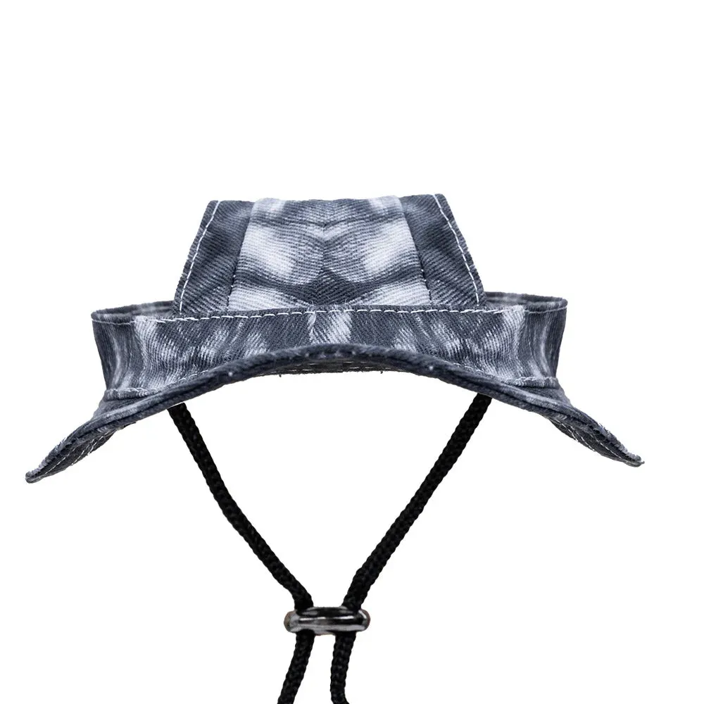 Tie-Dyed Dog Baseball Cap with Ear Holes