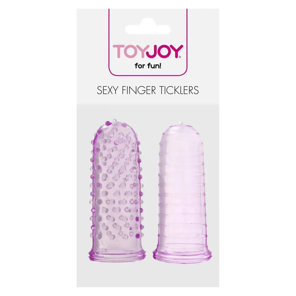 Toyjoy Jelly Purple Finger Ticklers