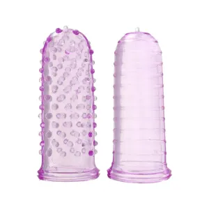 Toyjoy Jelly Purple Finger Ticklers