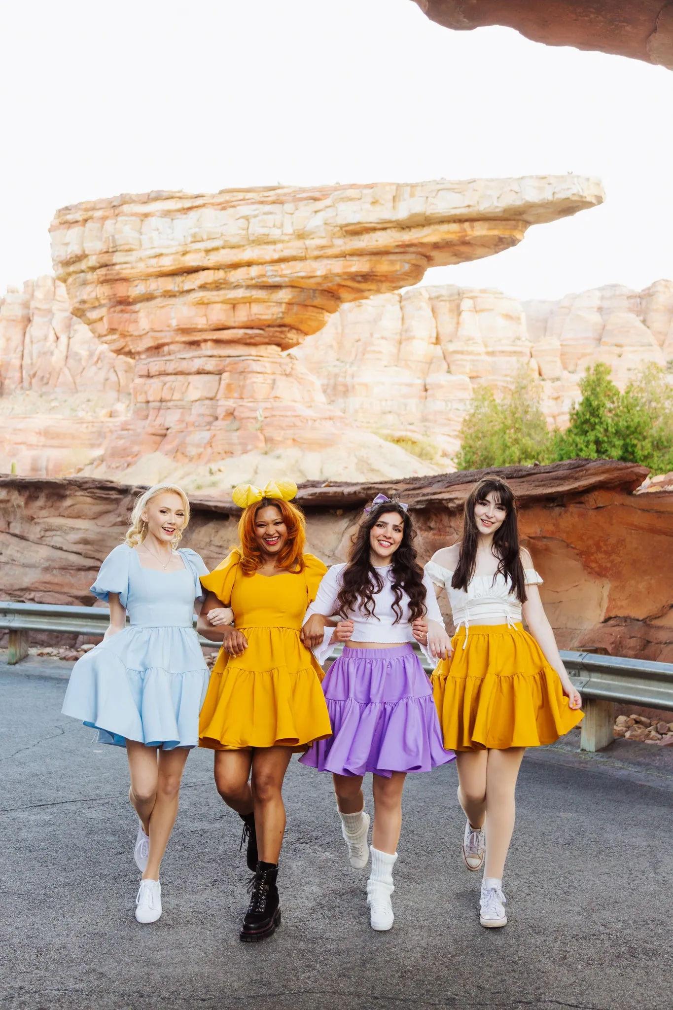 Twirl Skirt in Golden Afternoon