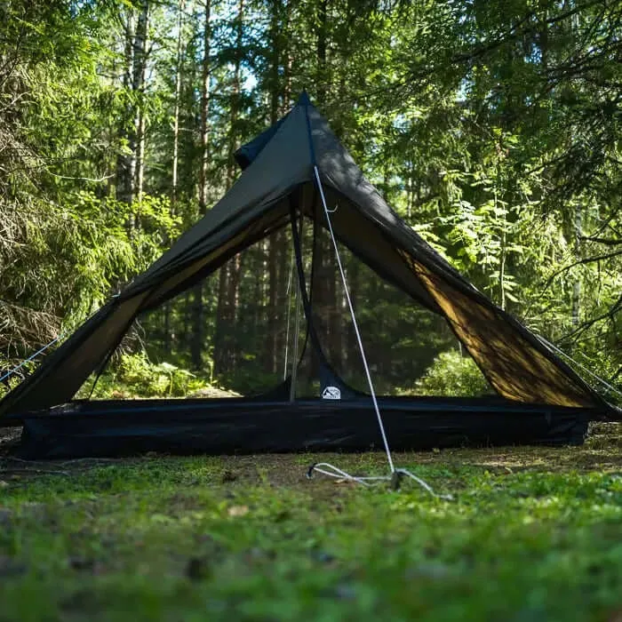 Ultralight 2 Person Hiking Tipi Tent – Sustainable Saana Ecolite Shelter for Nordic Conditions