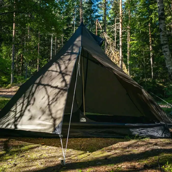 Ultralight 2 Person Hiking Tipi Tent – Sustainable Saana Ecolite Shelter for Nordic Conditions