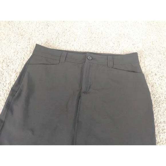 (V) Eddie Bauer Women skort 2 in 1 skirt/short hiking sport black light sz 6
