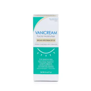 Vanicream Daily Moisturiser with Broad Spectrum SPF 30 Protection