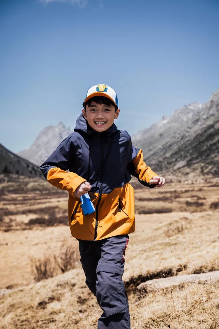 Veste imperméable de randonnée enfant 7-15 ans, MH500 girs