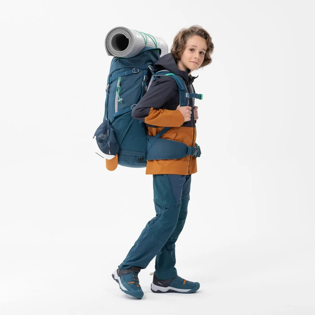 Veste imperméable de randonnée enfant 7-15 ans, MH500 girs