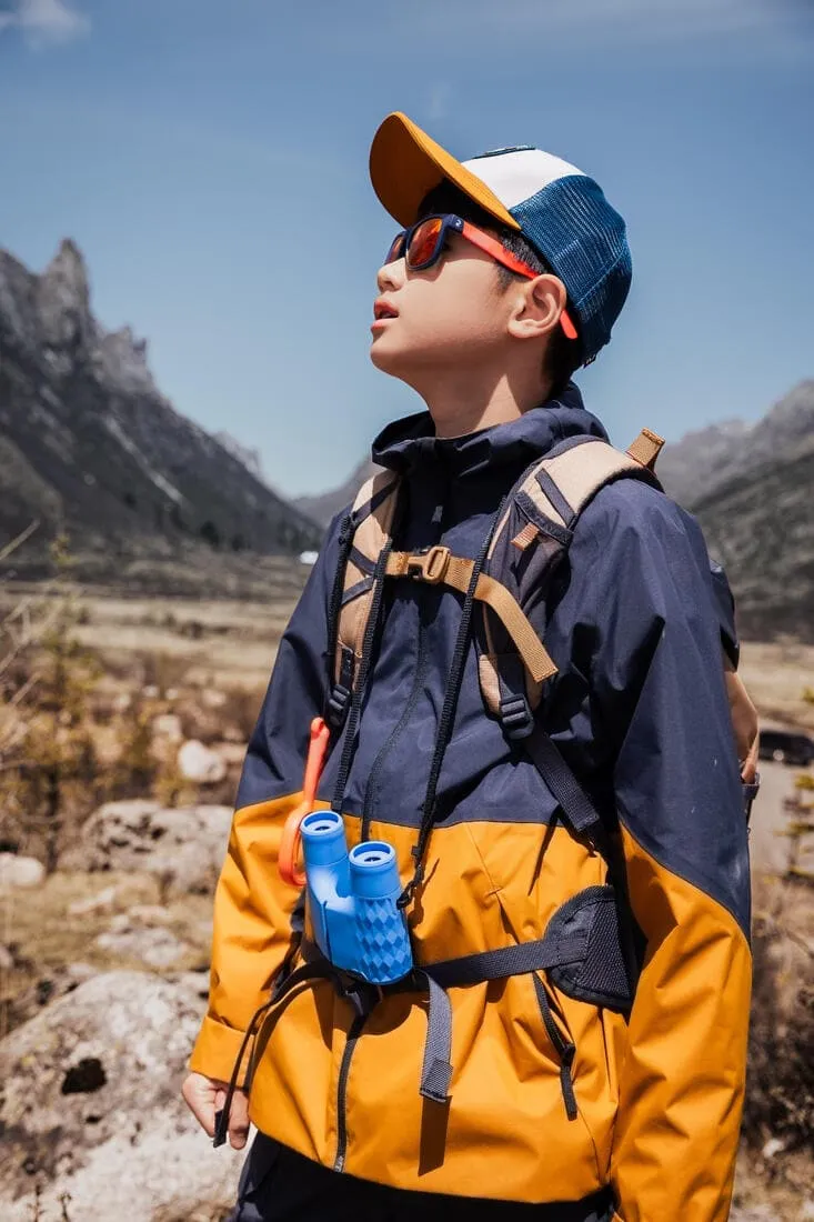 Veste imperméable de randonnée enfant 7-15 ans, MH500 girs