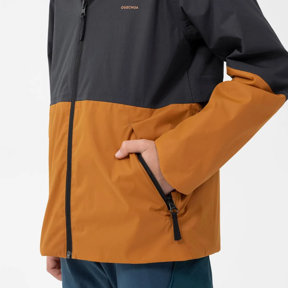 Veste imperméable de randonnée enfant 7-15 ans, MH500 girs
