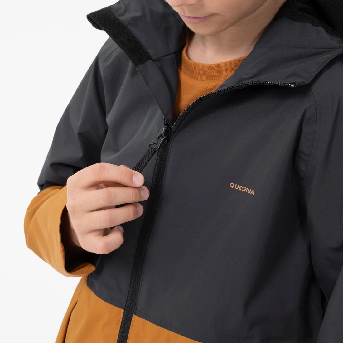 Veste imperméable de randonnée enfant 7-15 ans, MH500 girs