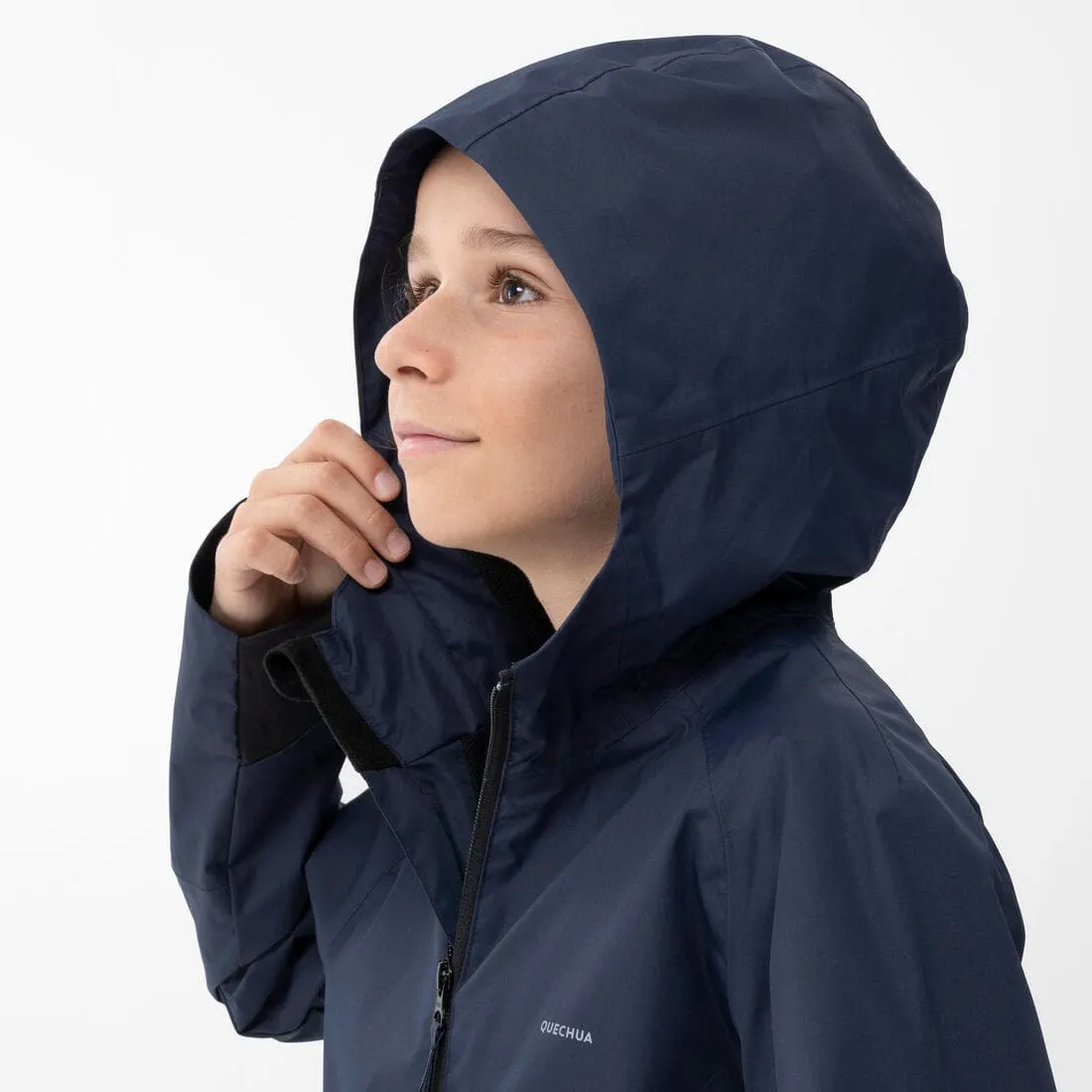 Veste imperméable de randonnée enfant 7-15 ans, MH500 girs