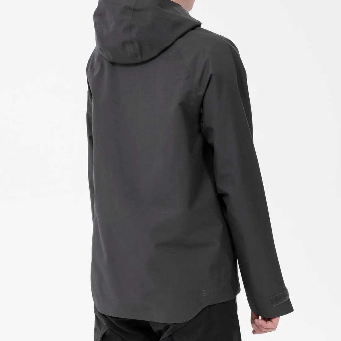 Veste imperméable de randonnée enfant 7-15 ans, MH900 noire