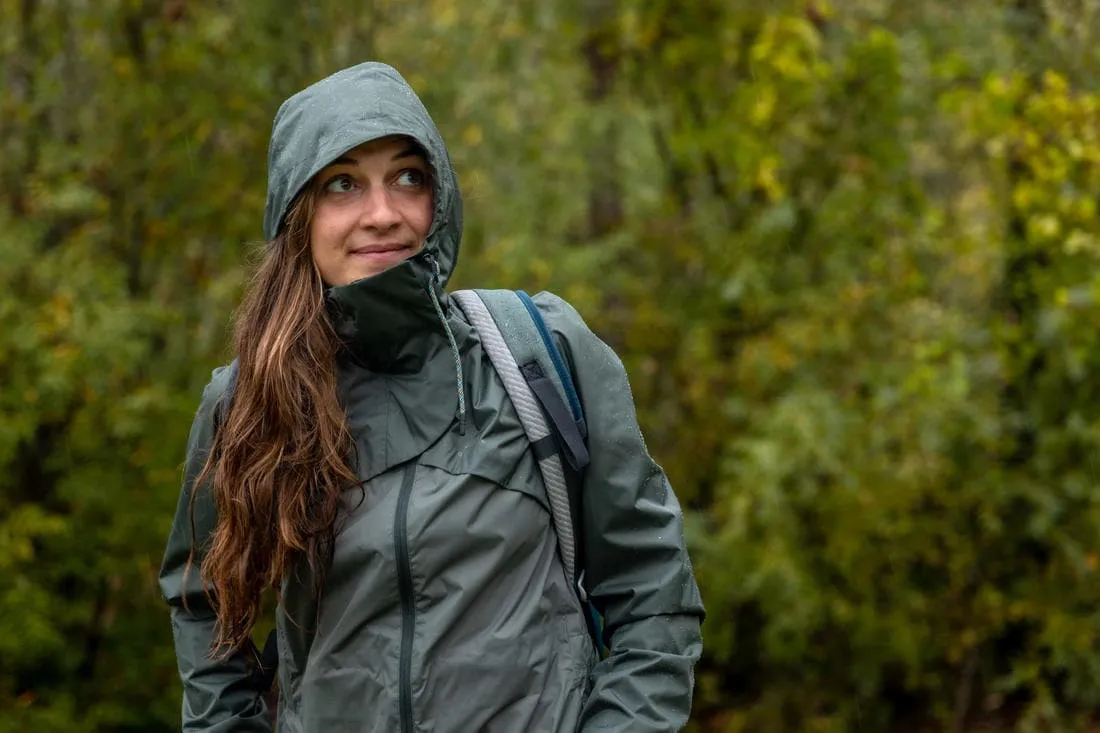 Veste imperméable de randonnée - NH500 - Femme