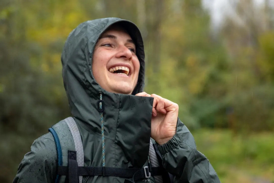 Veste imperméable de randonnée - NH500 - Femme