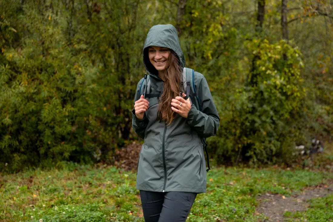 Veste imperméable de randonnée - NH500 - Femme