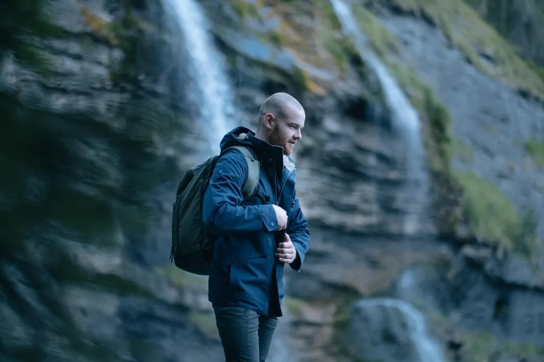 Veste imperméable de randonnée - NH550 Imper - Homme