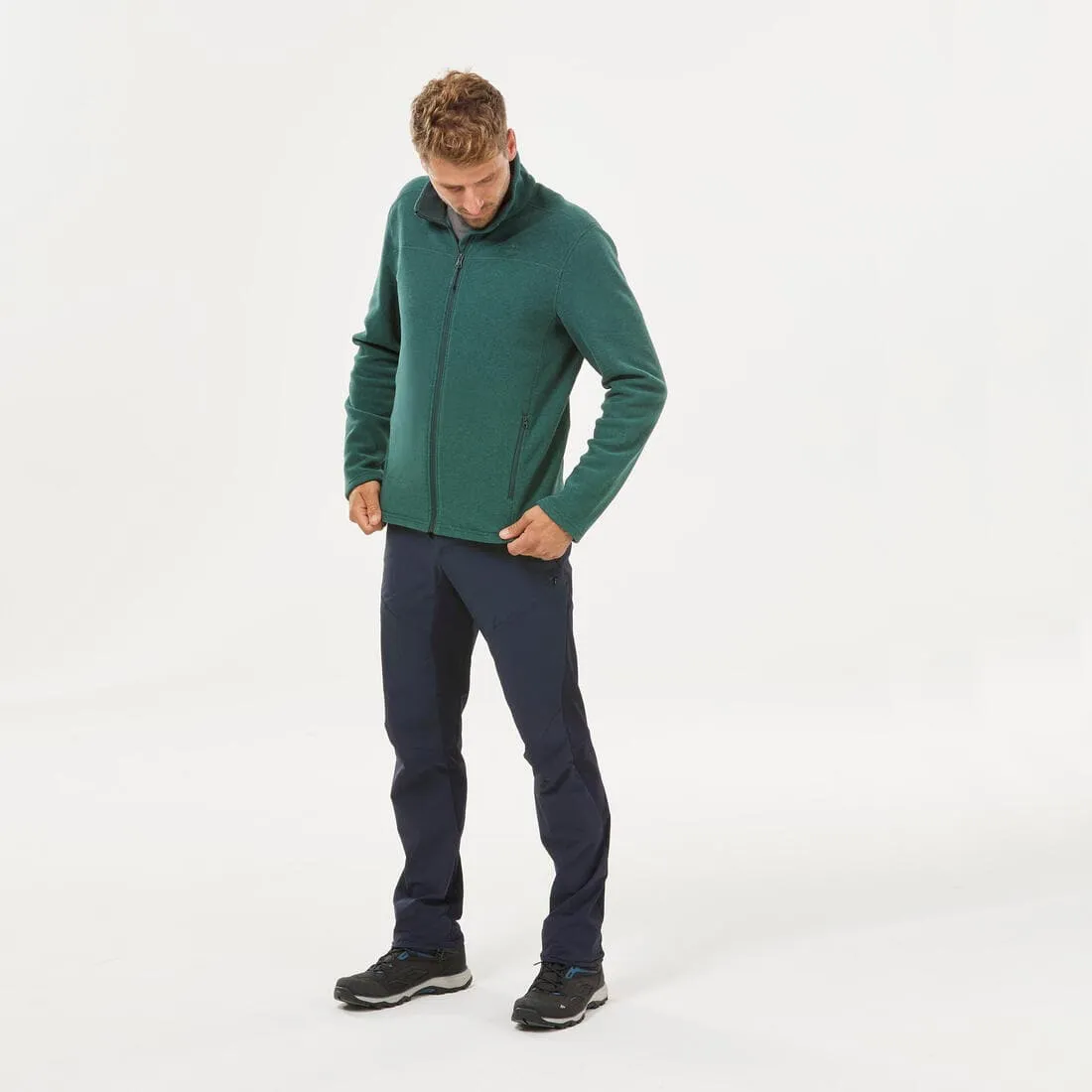 Veste polaire de randonnée - mh100 - homme