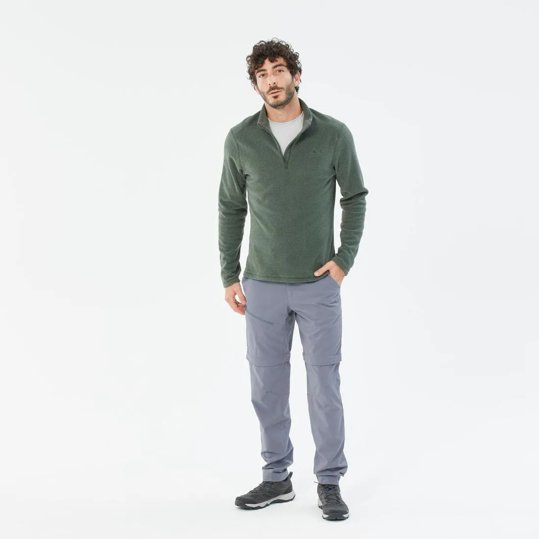 Veste polaire de randonnée - mh100 - homme