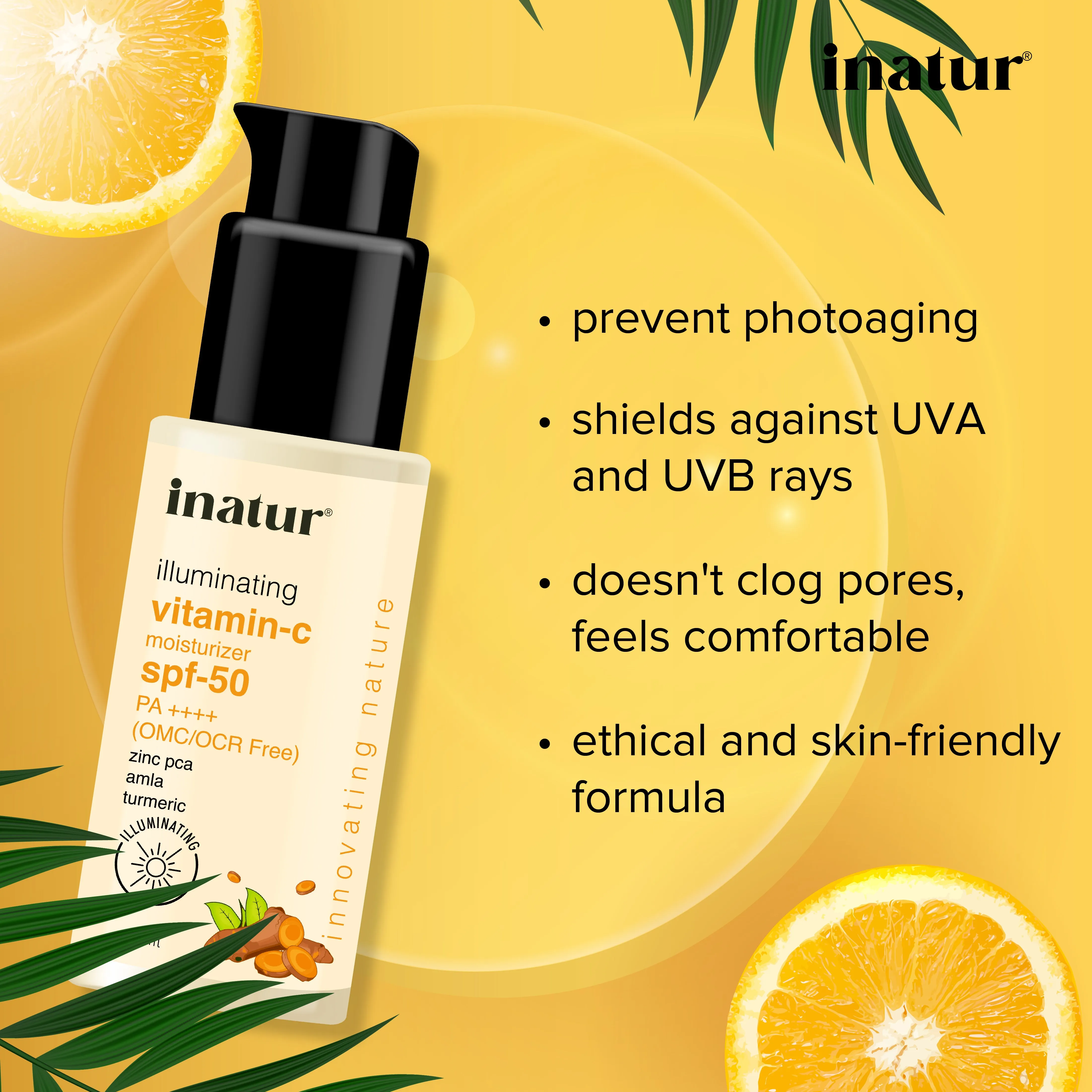 Vitamin C Sunscreen with SPF50