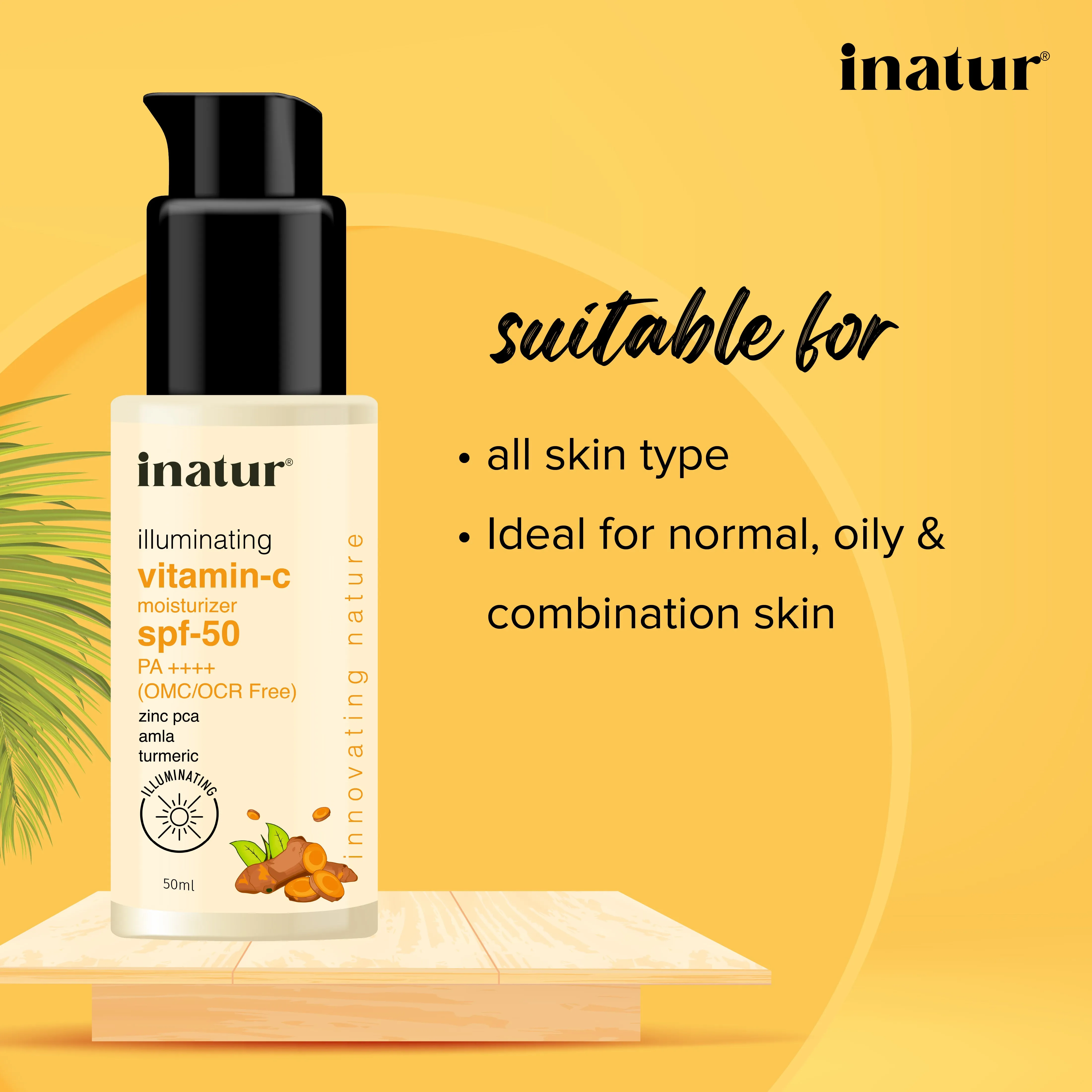 Vitamin C Sunscreen with SPF50