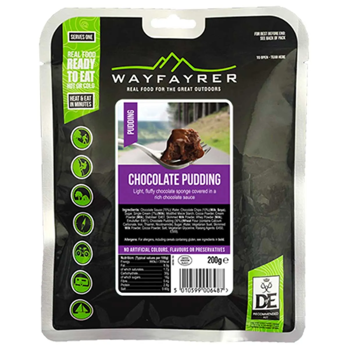 Wayfayrer Ready to Eat Meal Chocolate Pudding