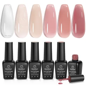Whispers of Love | 6 Colors Gel Polish Set