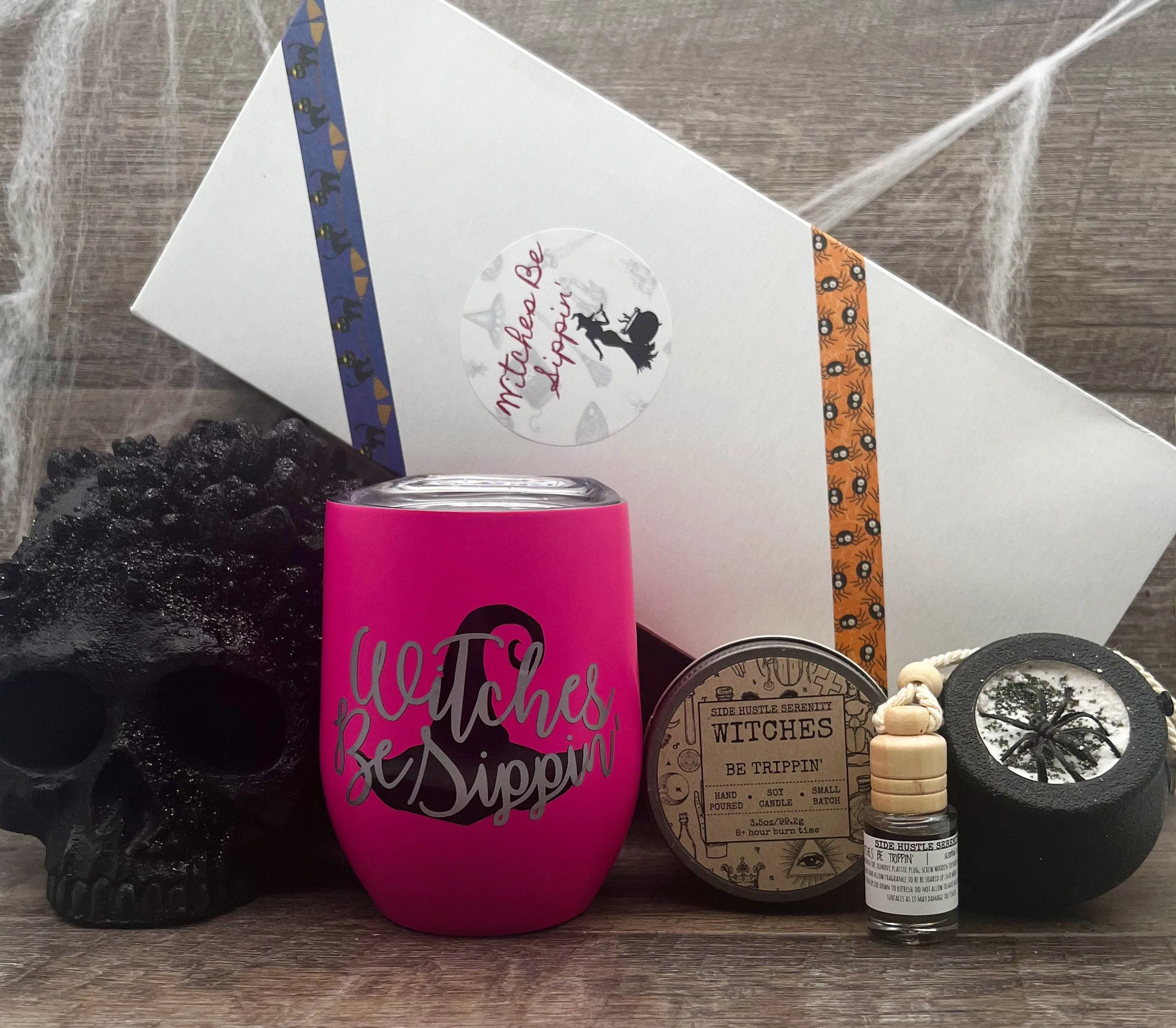 WITCHES BE TRIPPIN' "Blackberry   Rose Scented Soy Candle | 3.5oz