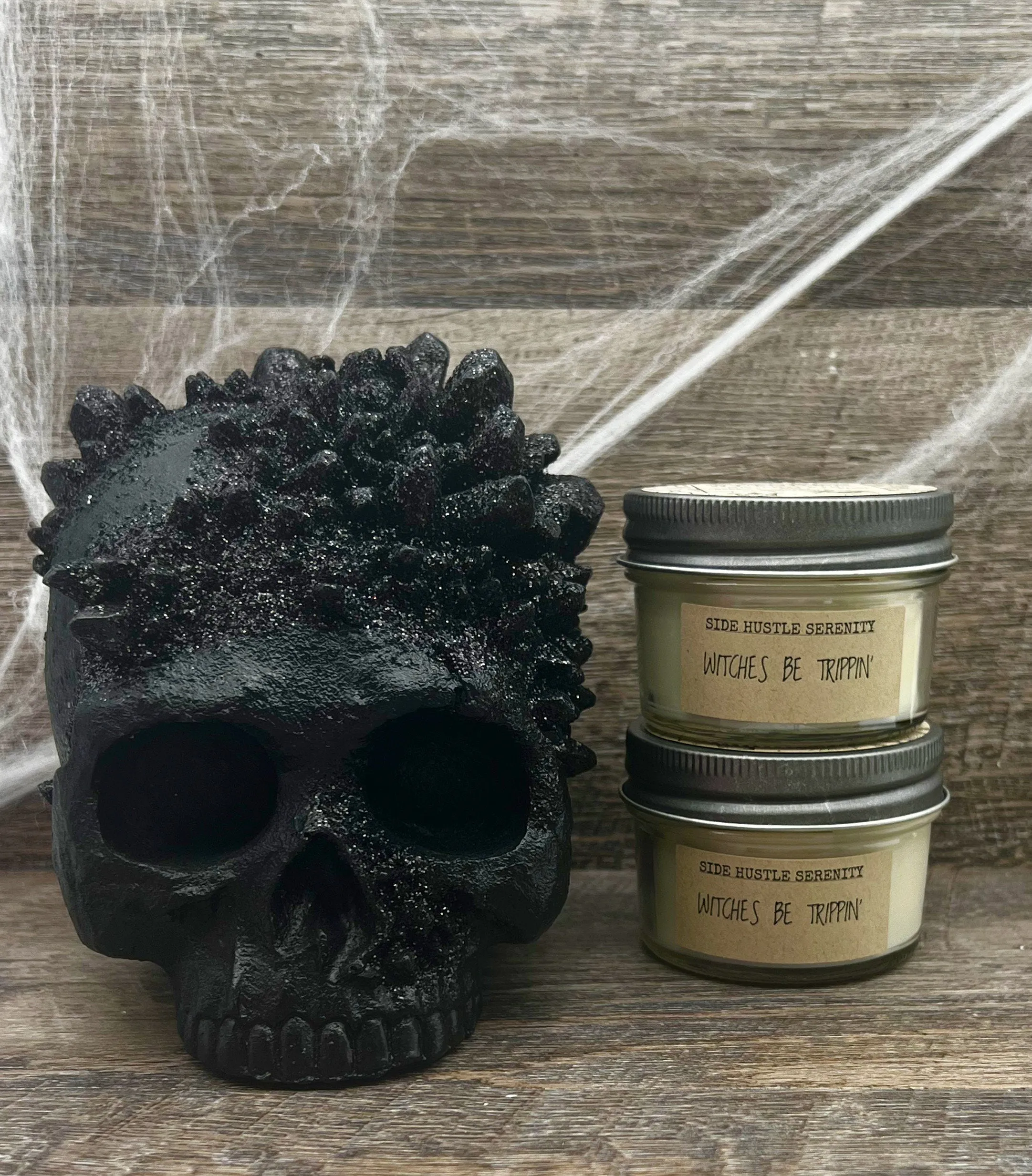 WITCHES BE TRIPPIN' "Blackberry   Rose Scented Soy Candle | 3.5oz