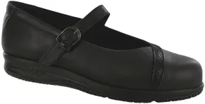 Women's Clare Non Slip Loafer in Black/Black Web