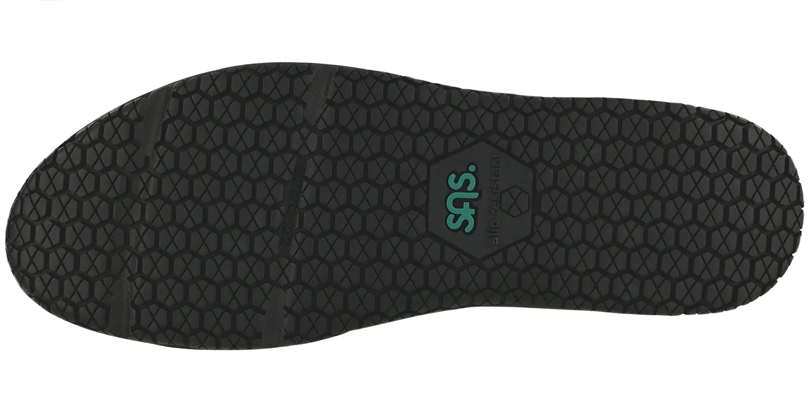 Women's Clare Non Slip Loafer in Black/Black Web
