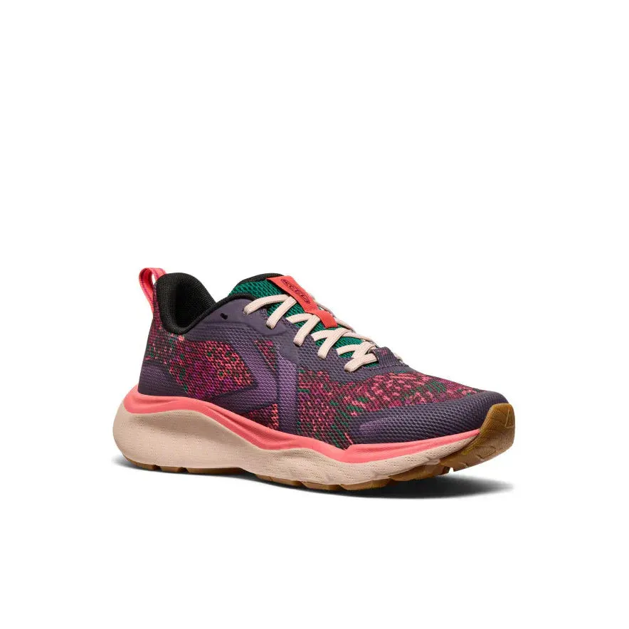 WOMEN'S KEEN LEIKI SPEED HIKING SHOE | PLUM PERFECT / FLORAL
