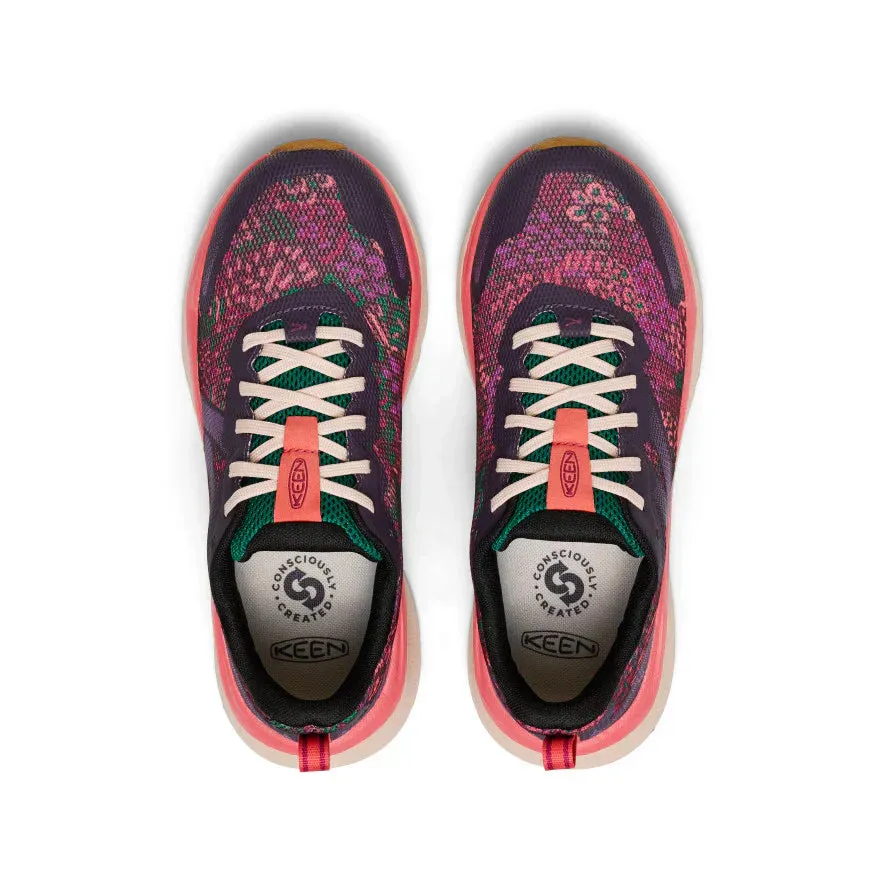 WOMEN'S KEEN LEIKI SPEED HIKING SHOE | PLUM PERFECT / FLORAL